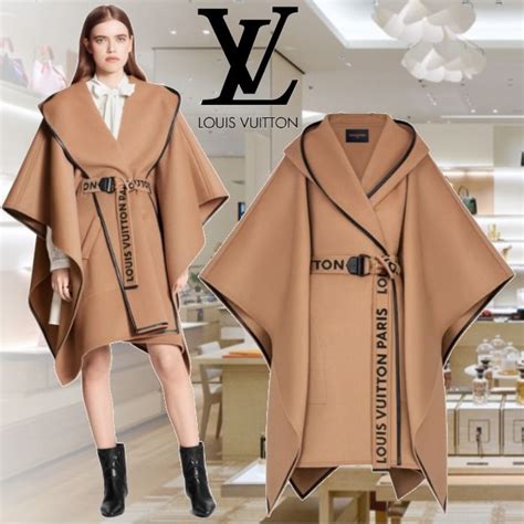 louis vuitton poncho cape.